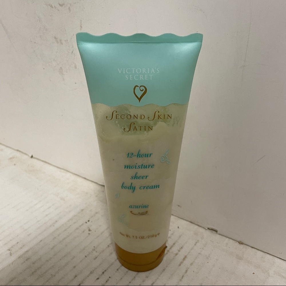 Victoria Secret Satin Azurine Sheer Body Cream